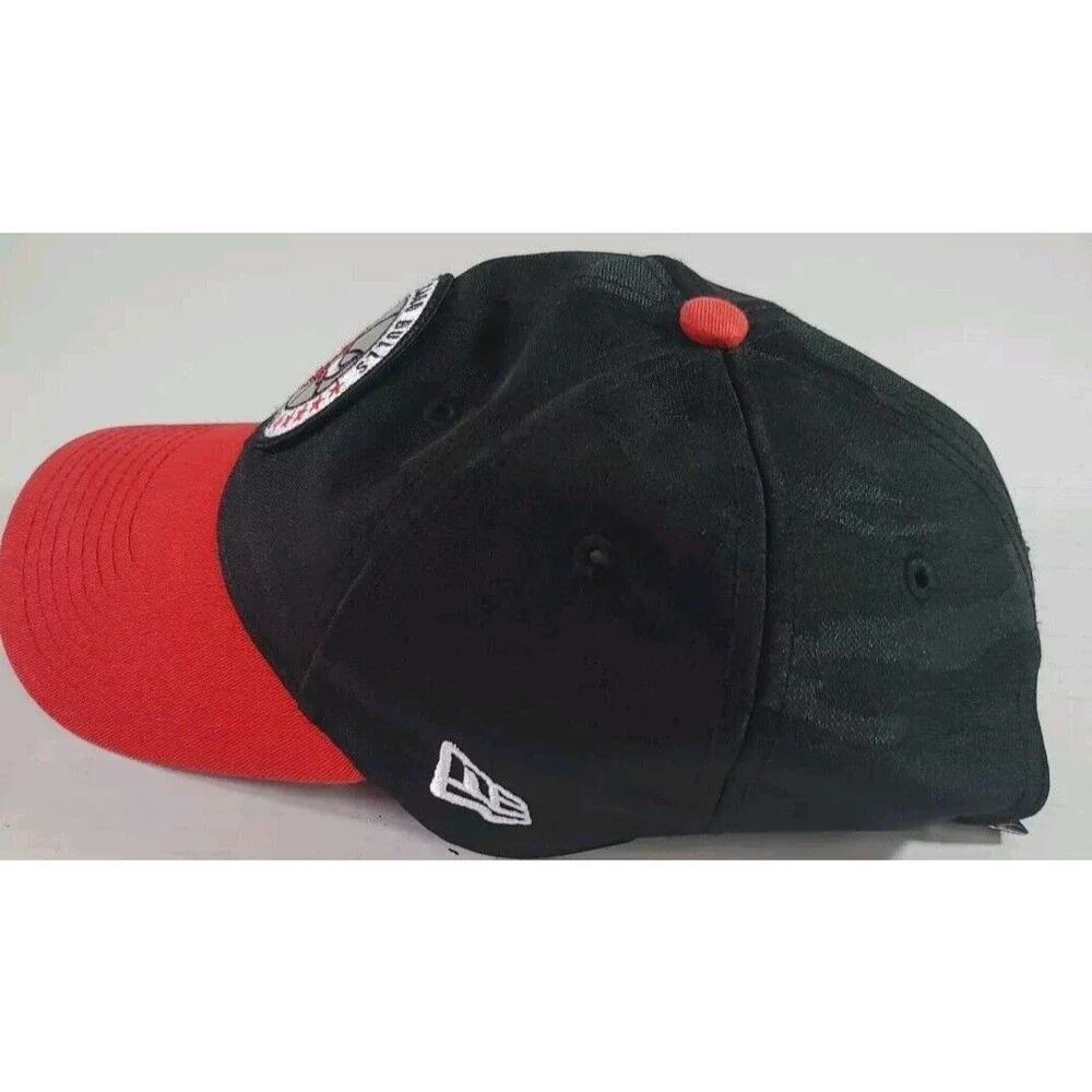 Chicago Bulls Baseball  Hat  9Twenty‎ Retro Black Red w/Circle Logo New Era ONZ